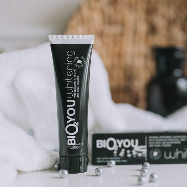 Bio2You whitenig toothpaste with activated charcoal
