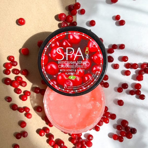 Sugar Scrub Cranberries, 200ml - Image 2