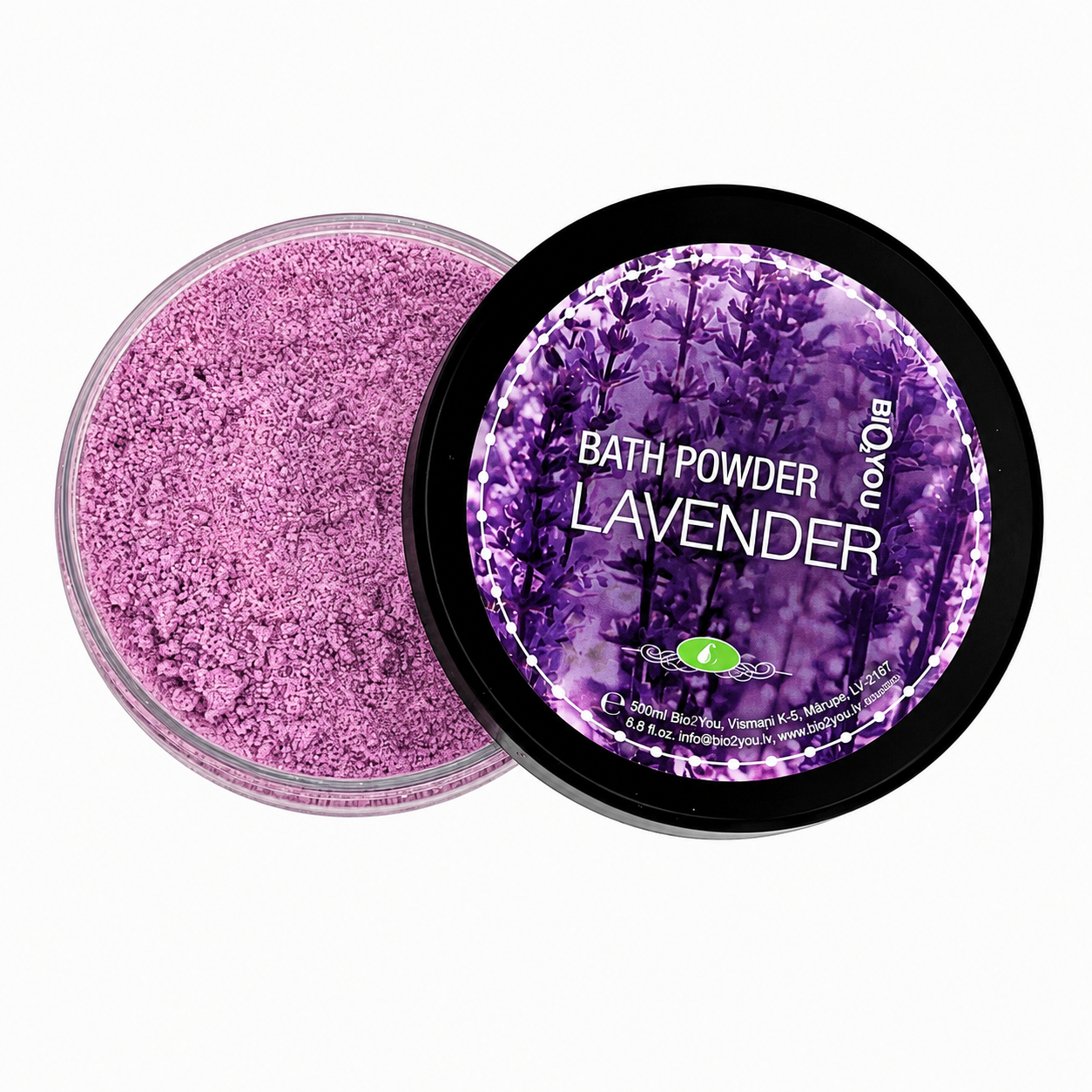 bio2you-vannas-pulveris-lavanda-500gr Bath Powder Lavender, 500 gr - Image 1