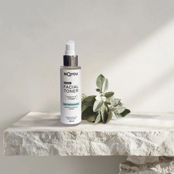 FACIAL TONER ar fonu DERMA+ toner mist, 100 ml - Image 2