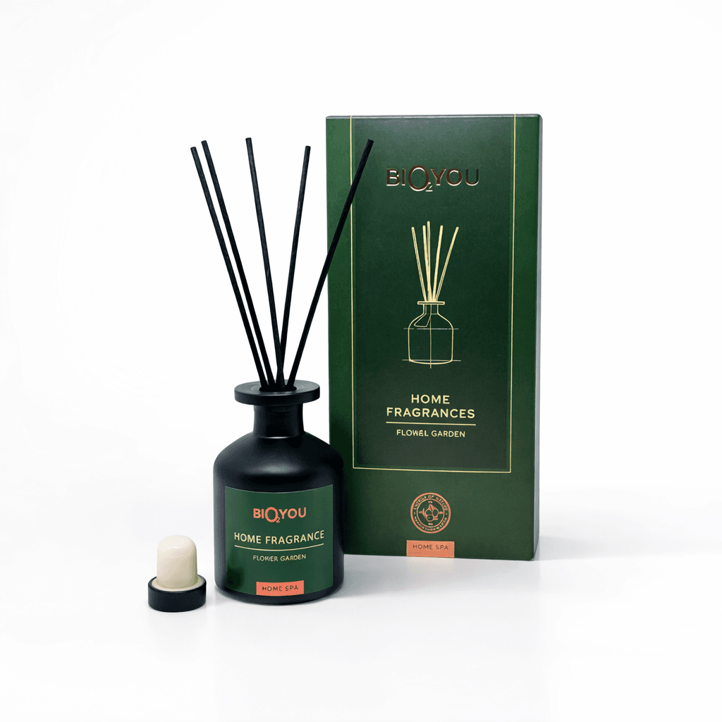 Flower garden home fragrance Home fragnance with packaging and exposition