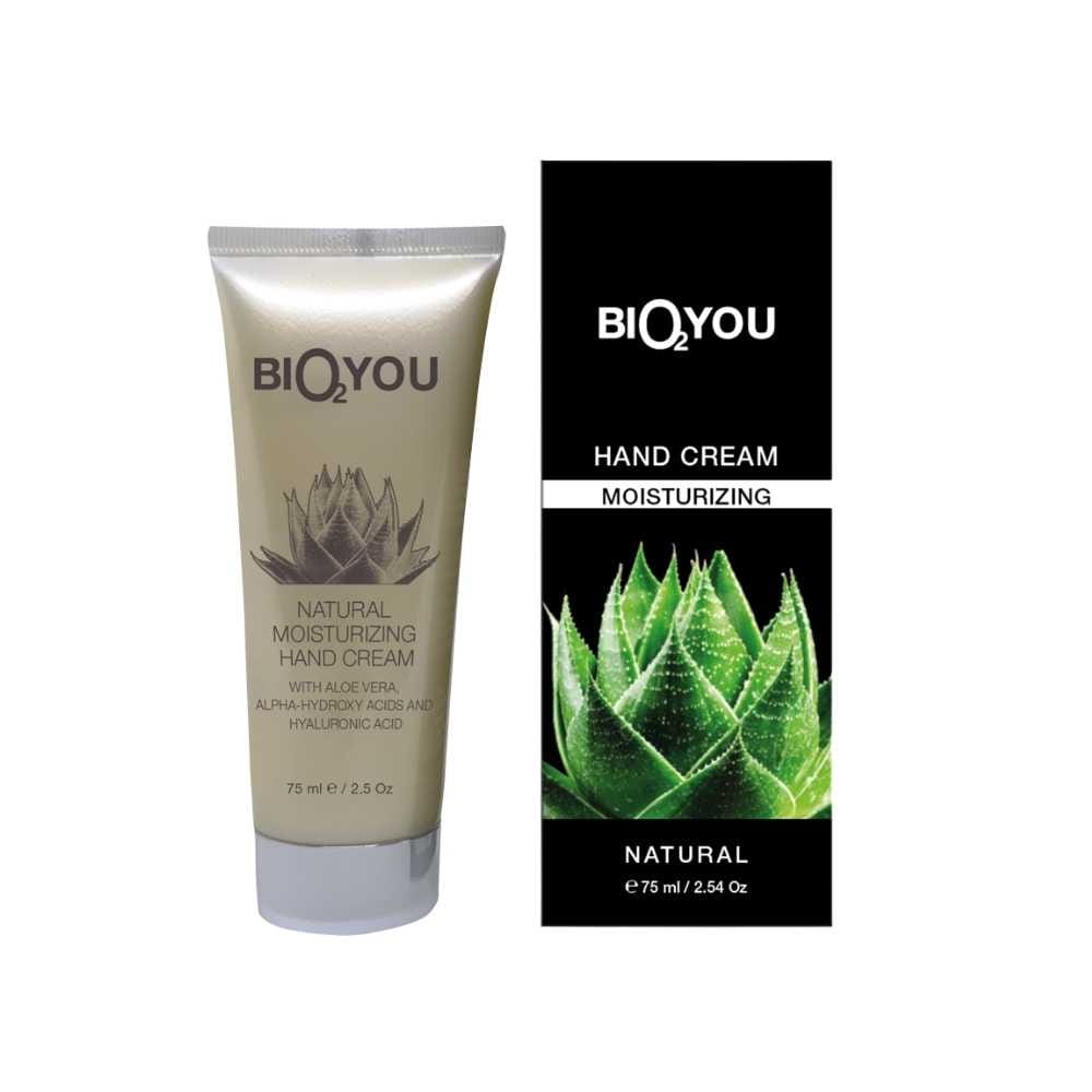 Moisturizing Hand Cream Dabīgs mitrinošs roku krēms ar alveju, 75 ml - Image 1