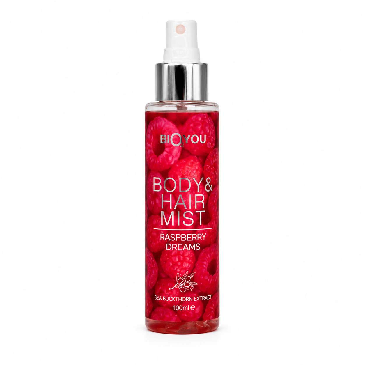 bio2you-kermena-sprejs-rasberry-dreams-100ml Body Spray “Raspberry Dreams”, 100 ml - Image 1